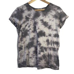 Victoria Secret PINK Gray Tie Dye Short Sleeve (S)